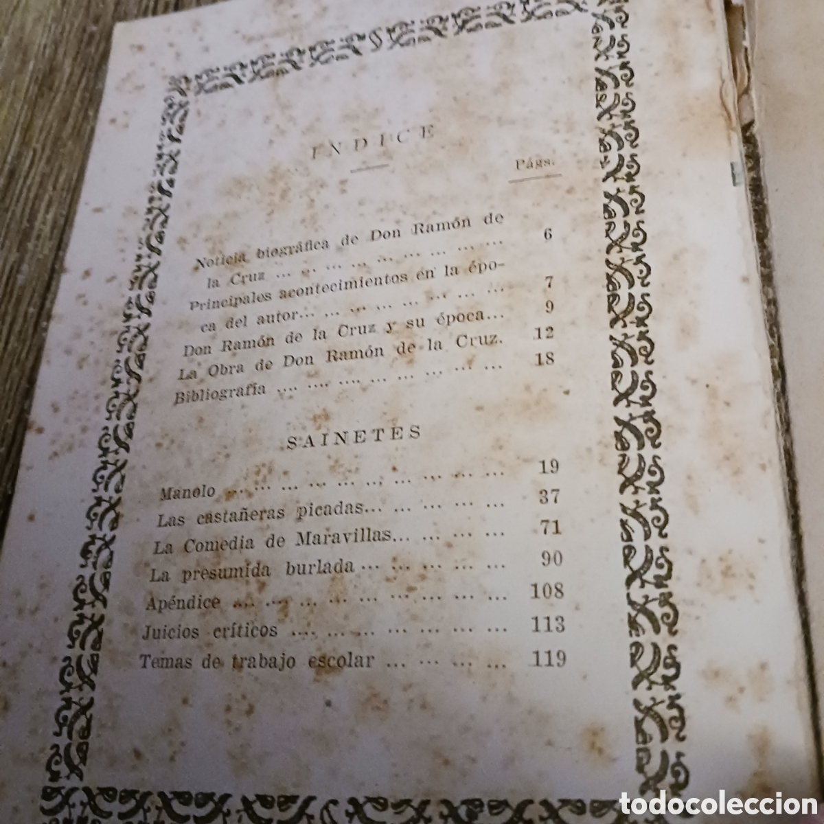 Libros de segunda mano: Sainetes de Don Ramon de la Cruz - Foto 9