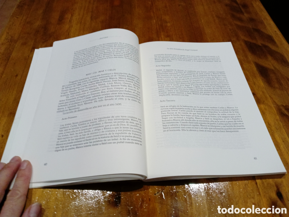 Libros de segunda mano: La obra dram&aacute;tica de Angel Guimer&aacute; - Foto 2