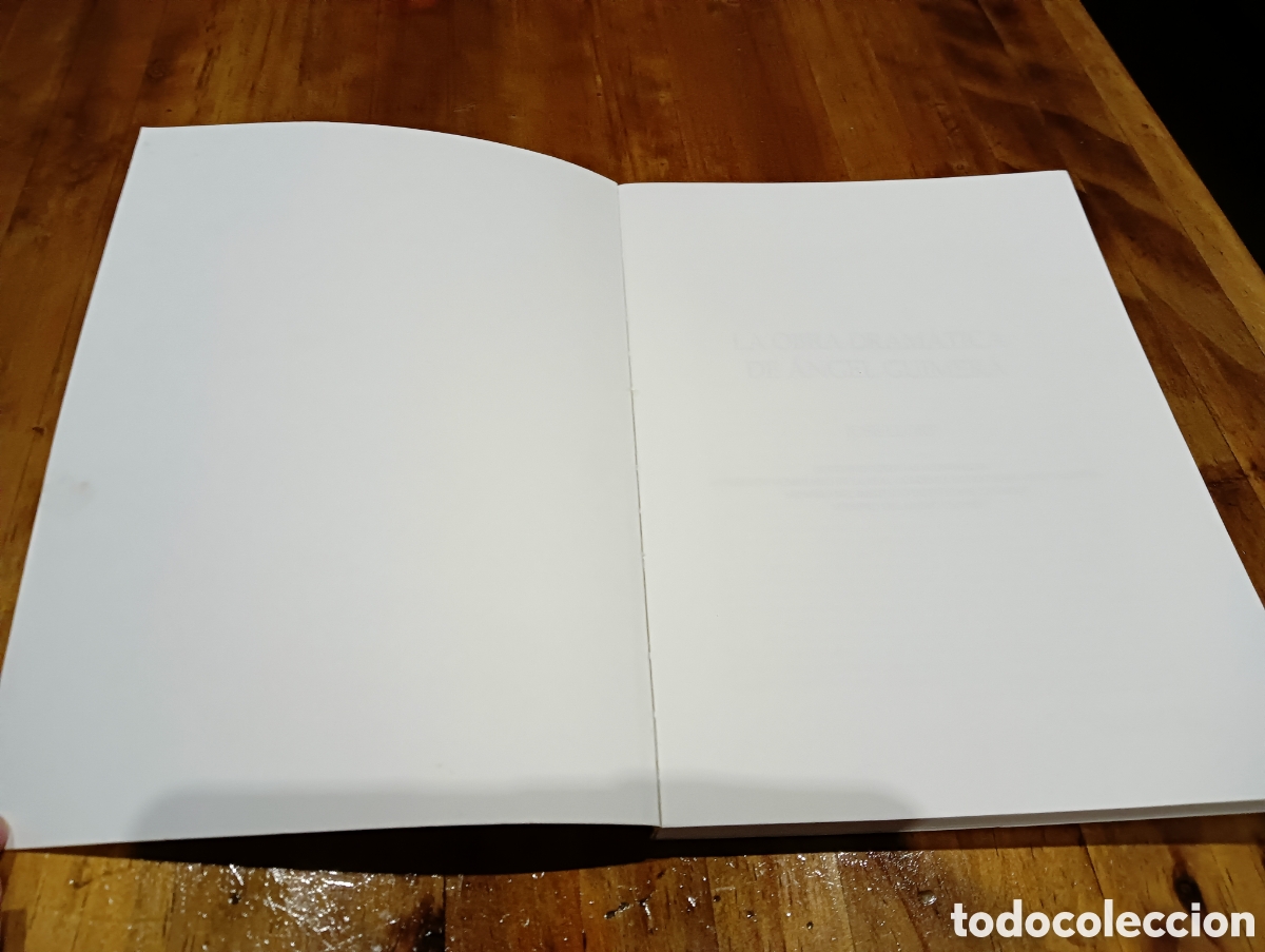 Libros de segunda mano: La obra dram&aacute;tica de Angel Guimer&aacute; - Foto 5