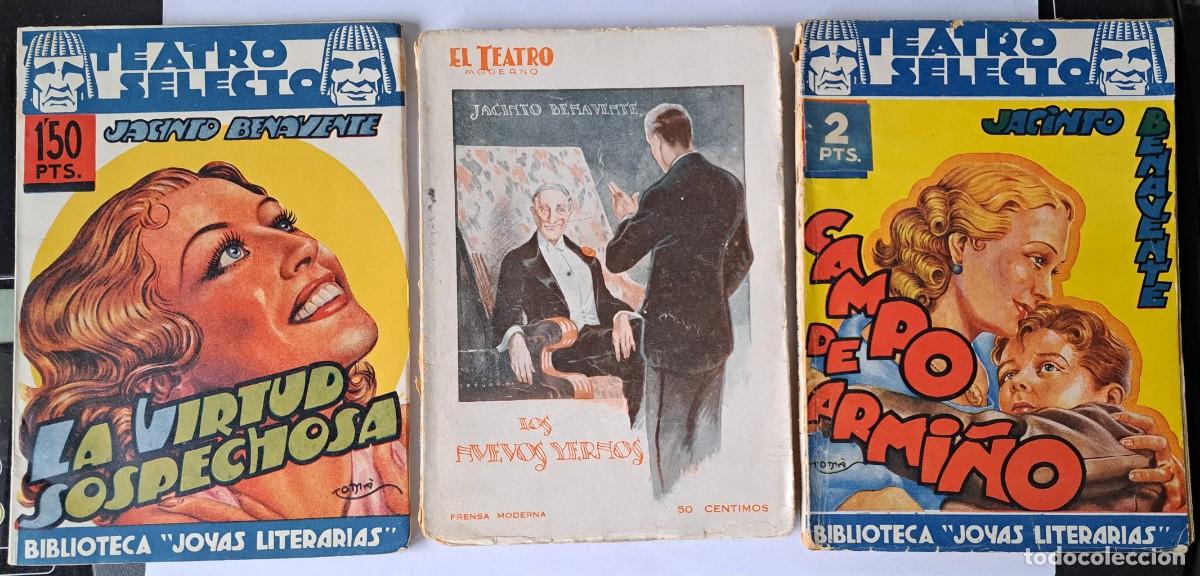 Libros de segunda mano: Obras de teatro de Jacinto Benavente.