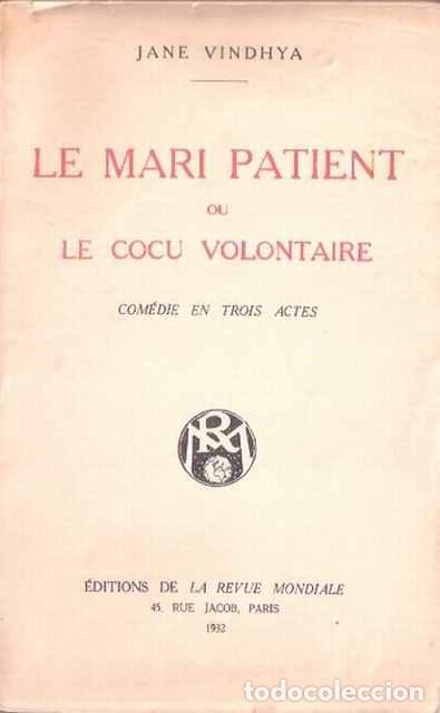 Livres d'occasion: Le mari patient ou le cocu volontaire - Jane Vindhya