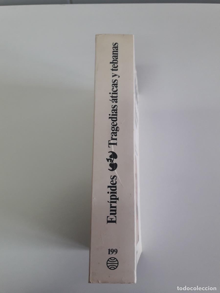 Libros de segunda mano: Tragedias &aacute;ticas y tebanas. Eur&iacute;pides. - Foto 3