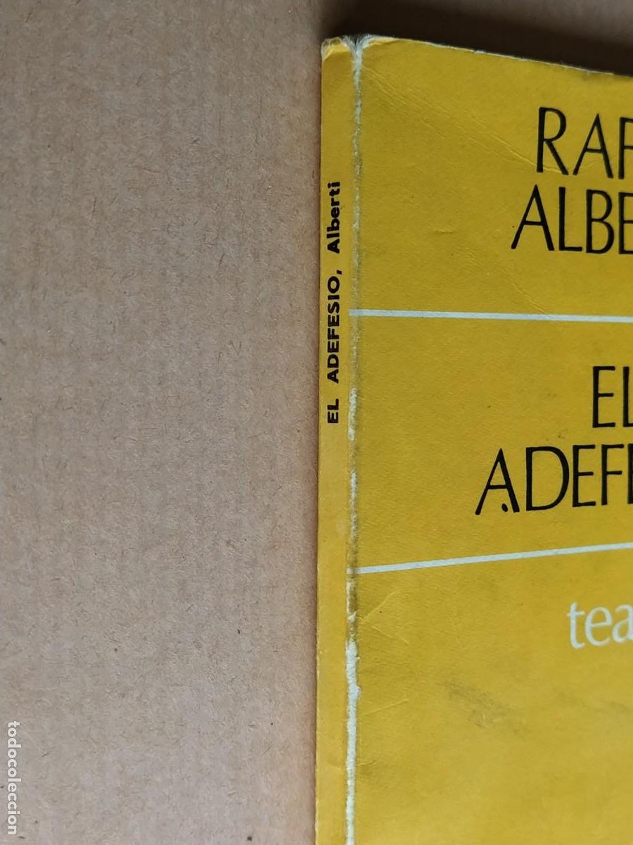 Libros de segunda mano: EL ADEFESIO, Rafael Alberti - Foto 2