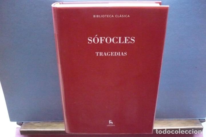 Libros de segunda mano: Tragedias. S&oacute;focles. Editorial Gredos. - Foto 1