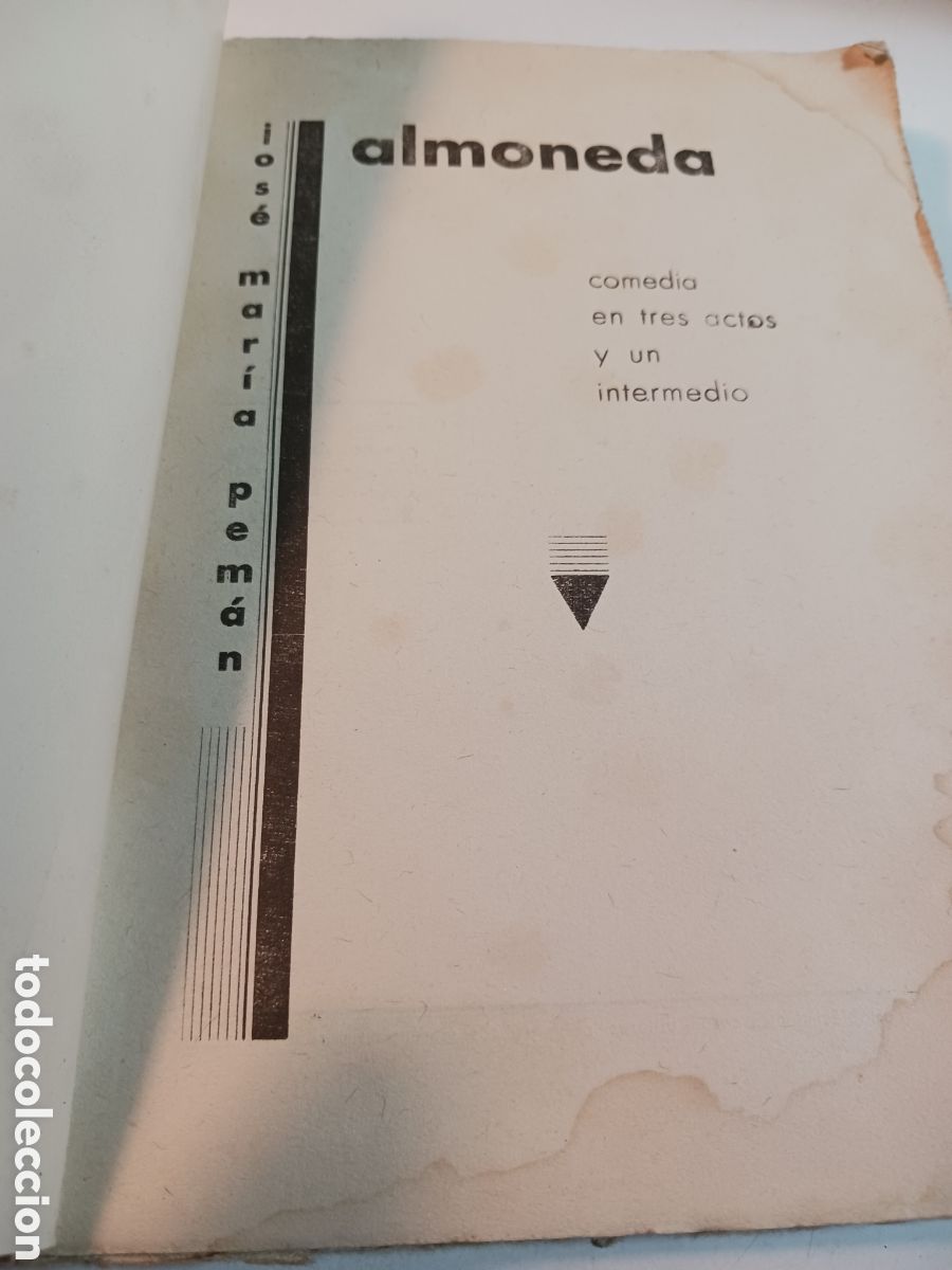 Libros de segunda mano: Almoneda Jos&eacute; Mar&iacute;a Pem&aacute;n 1937 - Foto 4
