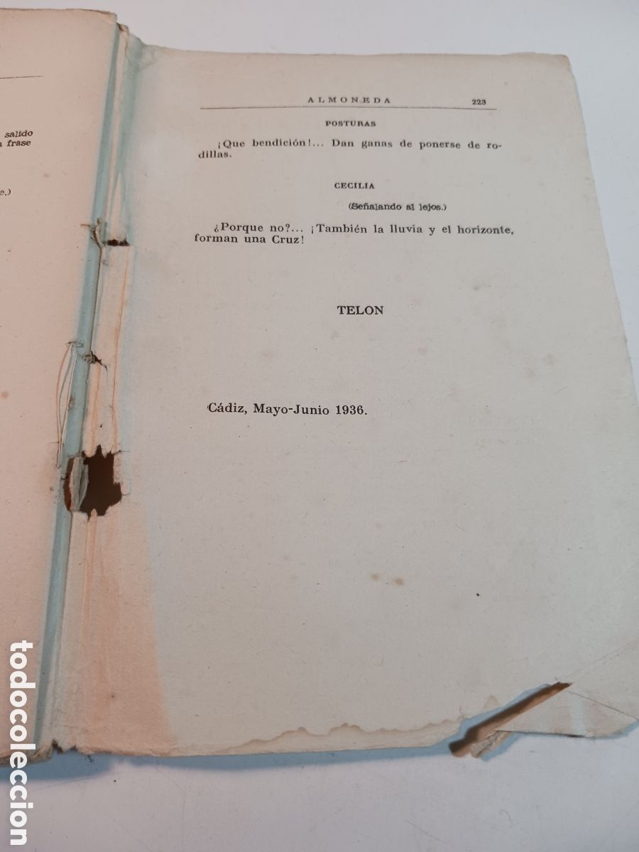 Libros de segunda mano: Almoneda Jos&eacute; Mar&iacute;a Pem&aacute;n 1937 - Foto 5
