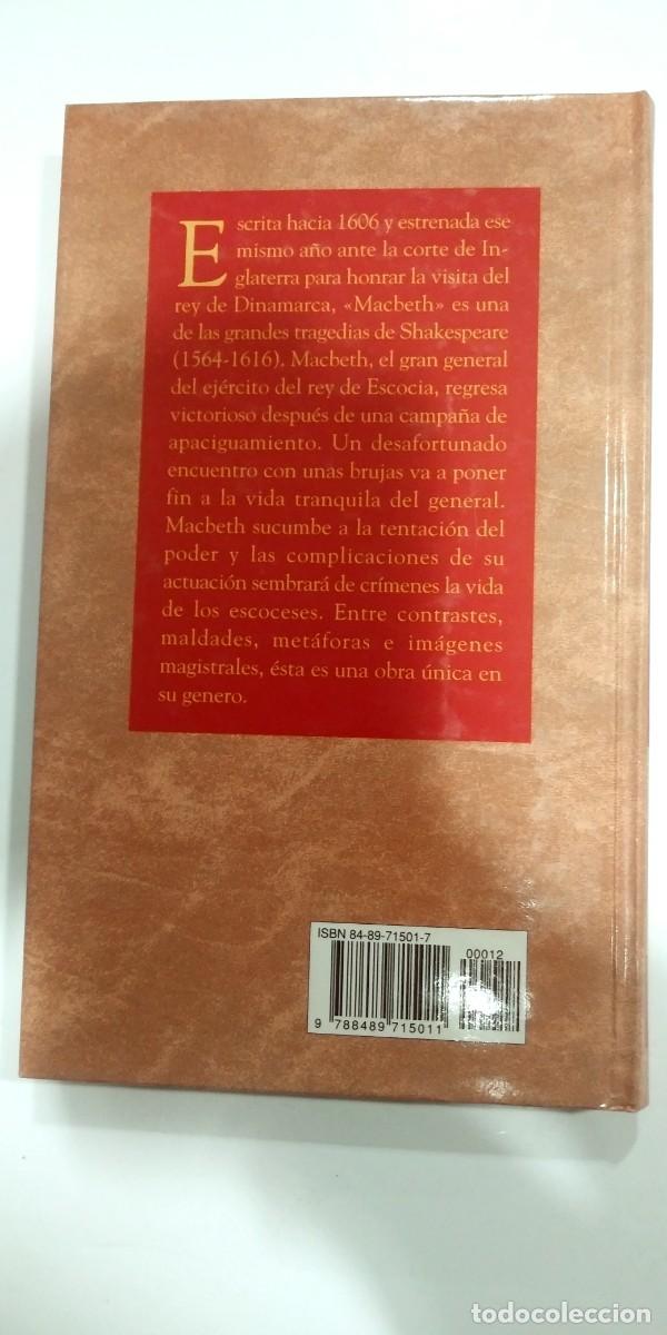 Libros de segunda mano: Macbeth William Shakespeare - Foto 2