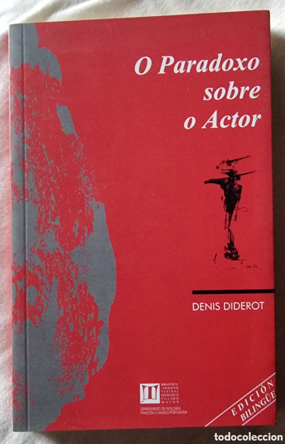 Libros de segunda mano: O PARADOXO SOBRE O ACTOR. Denise Diderot - Foto 1