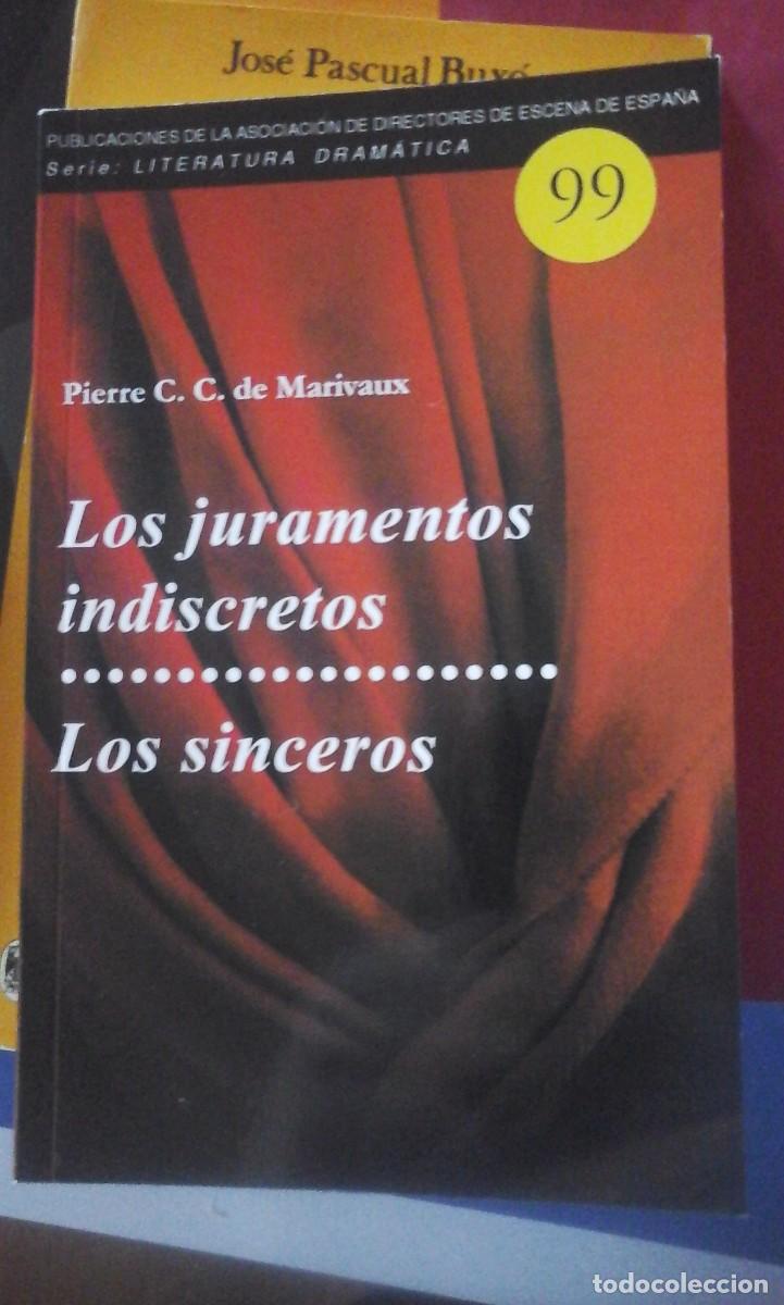 Libros de segunda mano: LOS JURAMENTOS INDISCRETOS/ LOS SINCEROS (teatro) (Madrid, 2017) Mairavaux