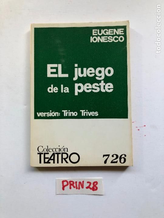 Libros de segunda mano: El juego de la peste - Foto 1