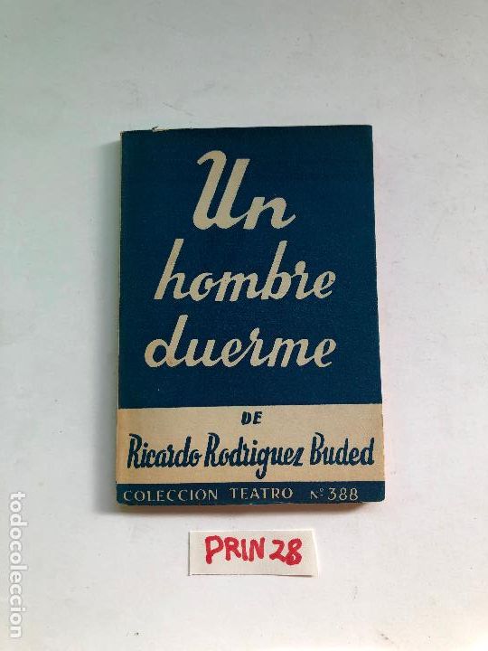 Libros de segunda mano: Un hombre duerme - Foto 1