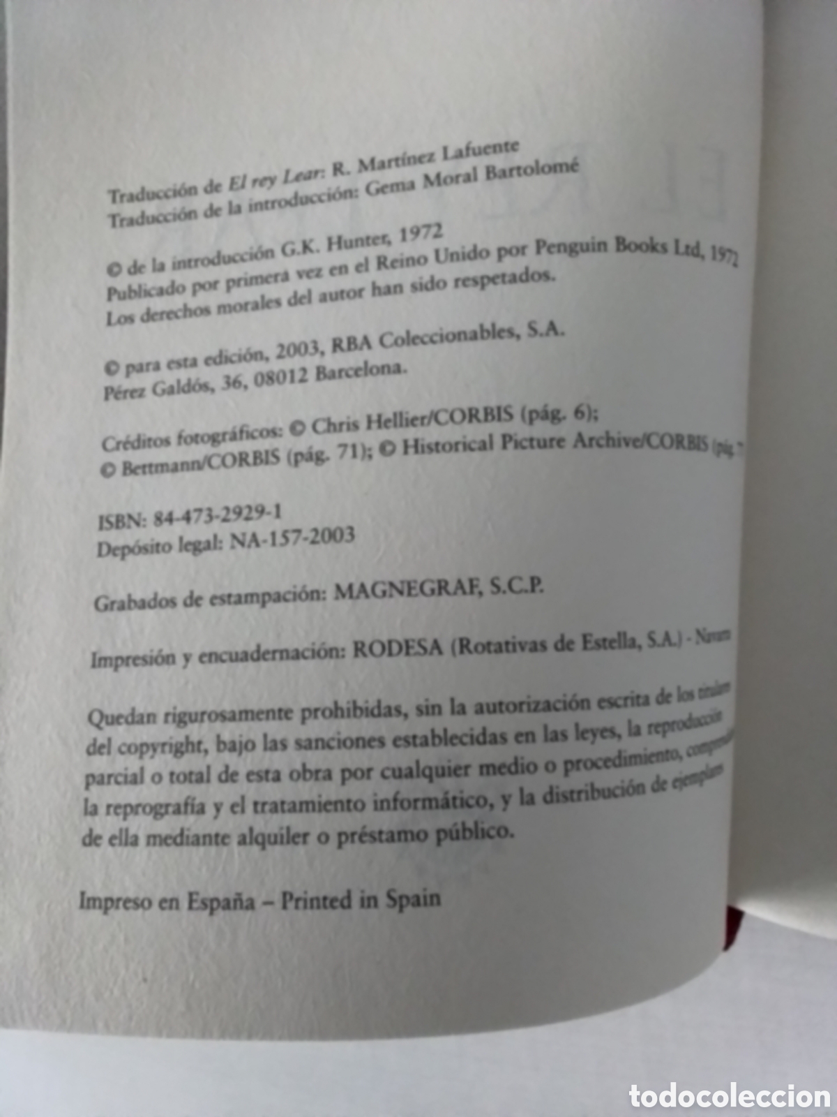 Libros de segunda mano: Libro William Shakespeare - Foto 4