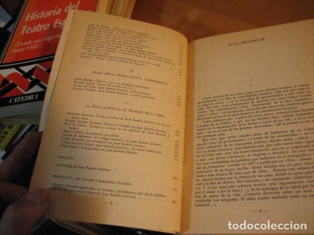 Libros de segunda mano: JUAN RAM&Oacute;N JIM&Eacute;NEZ / EDICI&Oacute;N DE AURORA DE ALBORNOZ / TAURUS. 1981 - Foto 5