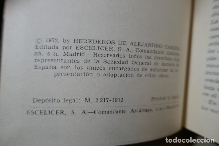 Libros de segunda mano: ALEJANDRO CASONA / TEATRO SELECTO - Foto 6