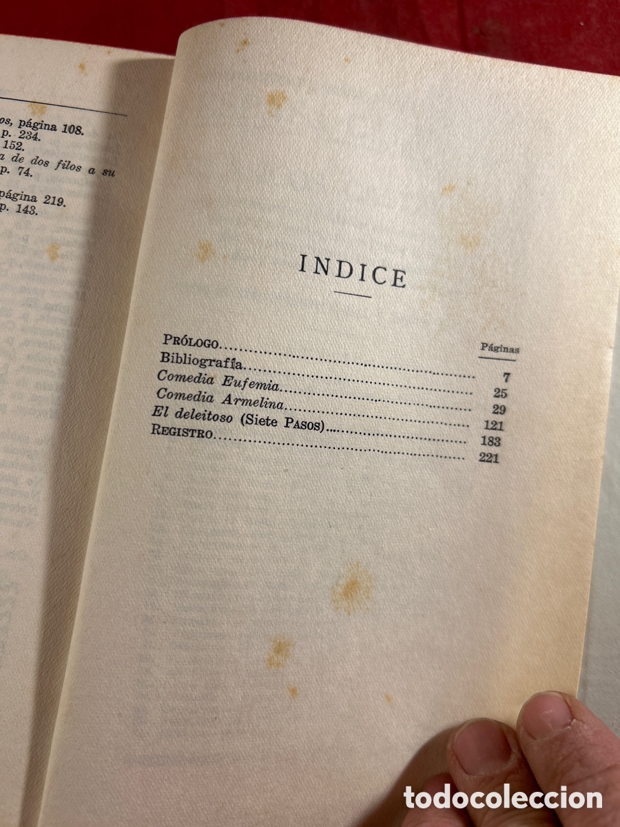 Libros de segunda mano: LOPE DE RUEDA. TEATRO - Foto 2