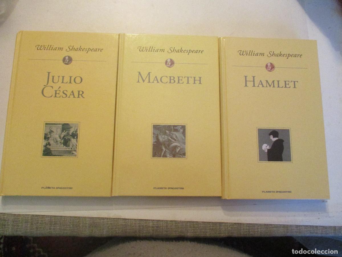Libros de segunda mano: WILLIAM SHAKESPEARE Hamlet, Macbeth y Julio C&eacute;sar W25011 - Foto 1