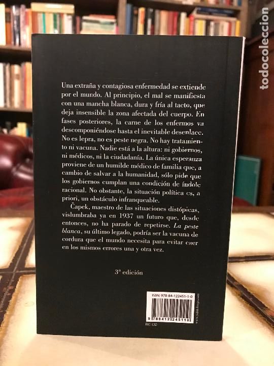 Libros de segunda mano: La peste blanca. Karel Capek. - Foto 2