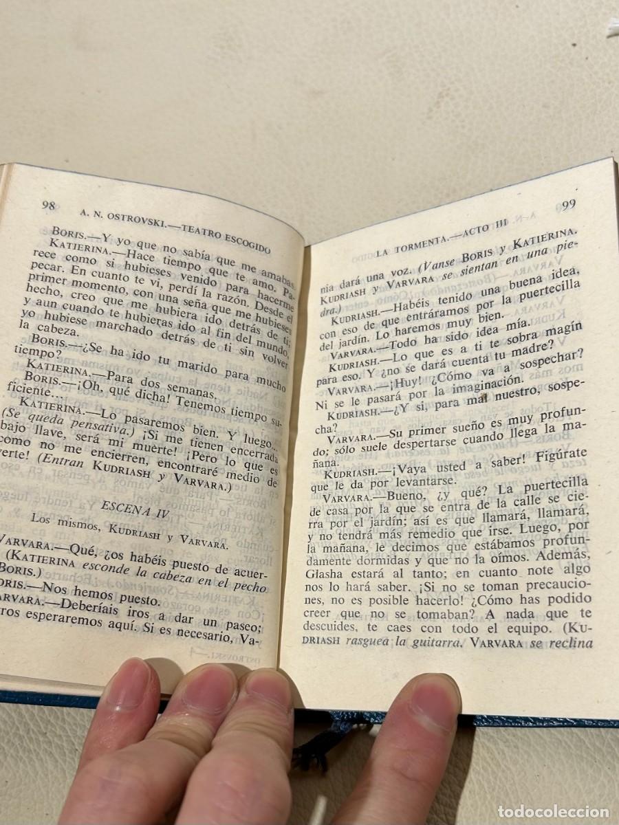 Libros de segunda mano: Libro:Teatro Escogido de Aleksandr Nikolaevich Ostrovski