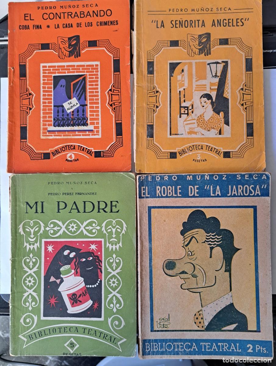 Libros de segunda mano: MU&Ntilde;OZ SECA. CUATRO LIBROS DE TEATRO - Foto 1