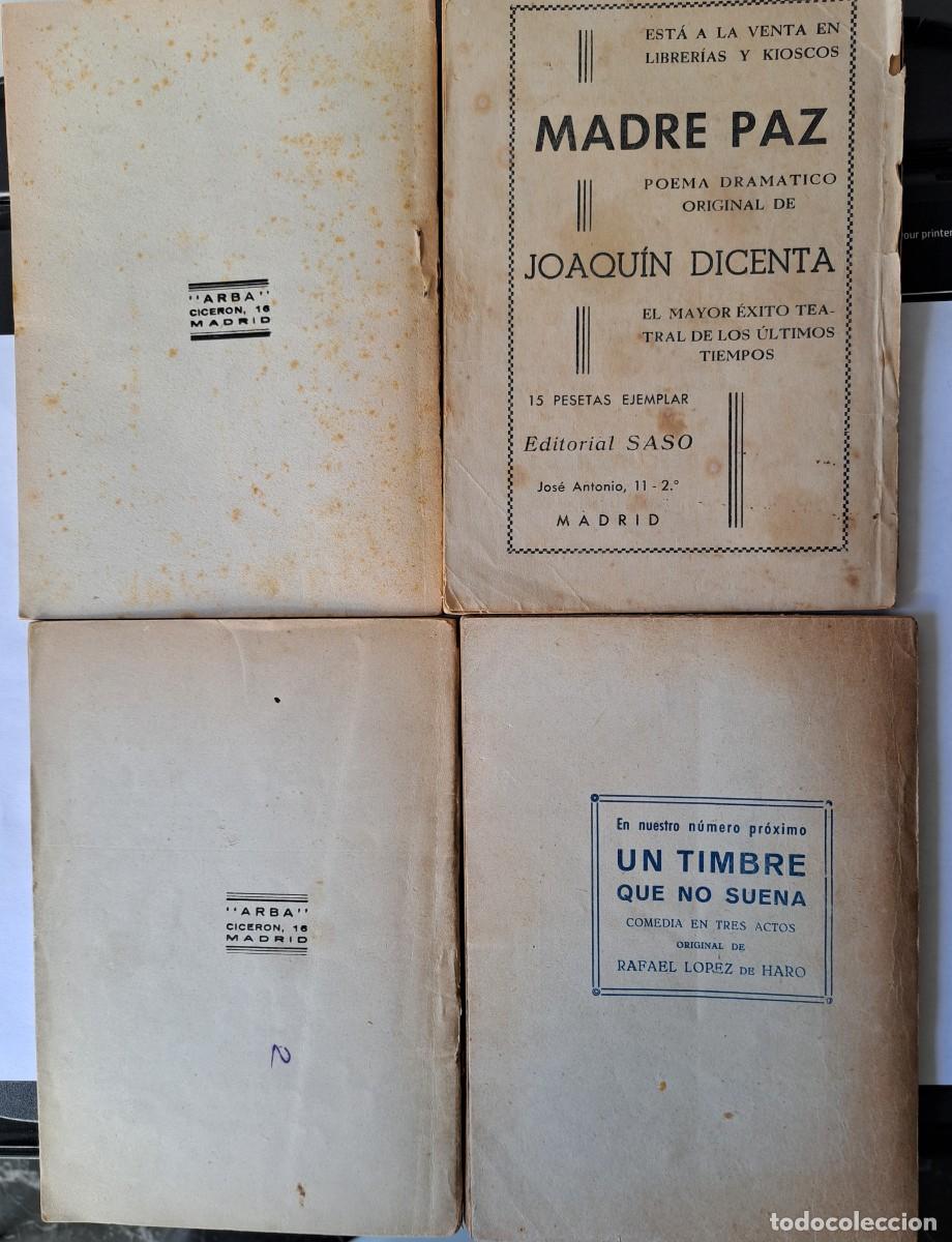Libros de segunda mano: MU&Ntilde;OZ SECA. CUATRO LIBROS DE TEATRO - Foto 2
