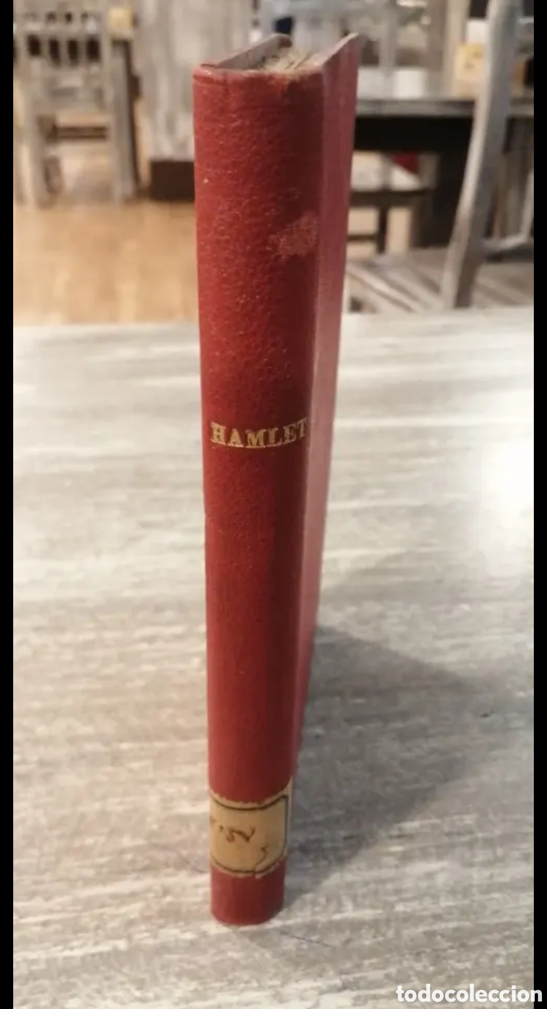 Gebrauchte B&uuml;cher: 1903 Hamlet. Encuadernaci&oacute;n de la &eacute;poca