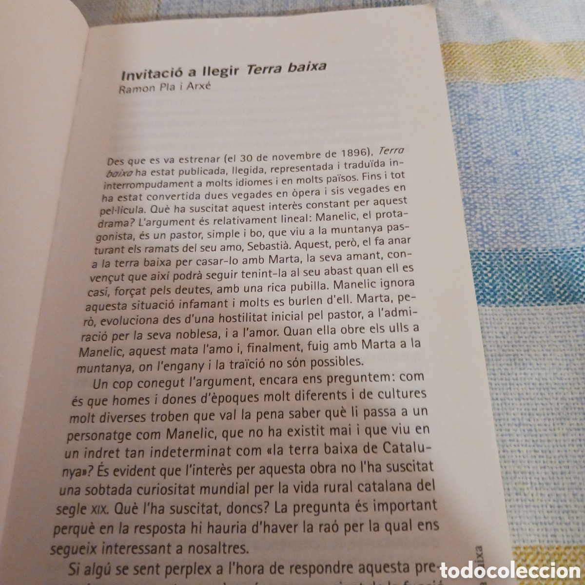 Libros de segunda mano: Terra baixa,de Angel Guimer&agrave; - Foto 5