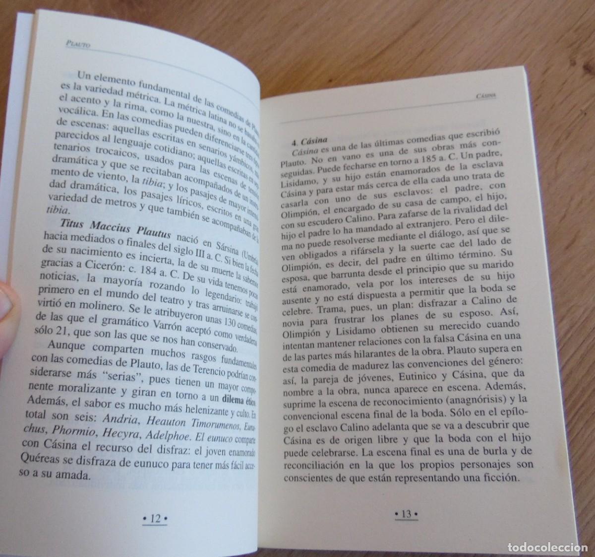 Libros de segunda mano: C&aacute;sina Plauto - Foto 3
