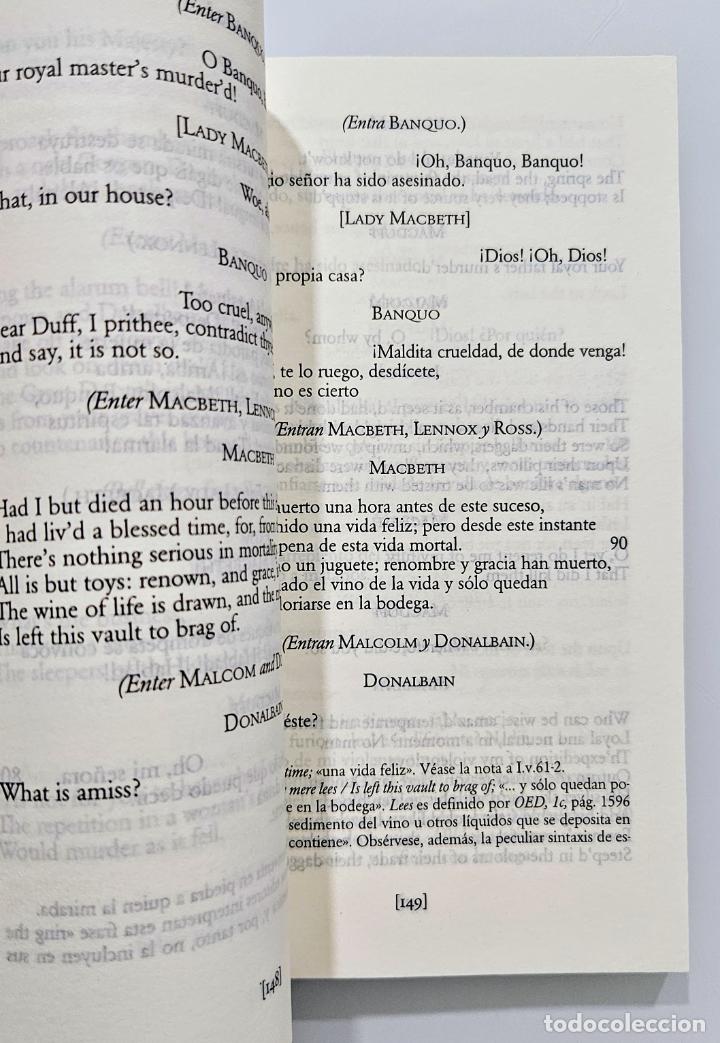 Libros de segunda mano: Macbeth (Edici&oacute;n Biling&uuml;e) | Shakespeare, William | Ediciones C&aacute;tedra, 1994 - Foto 5