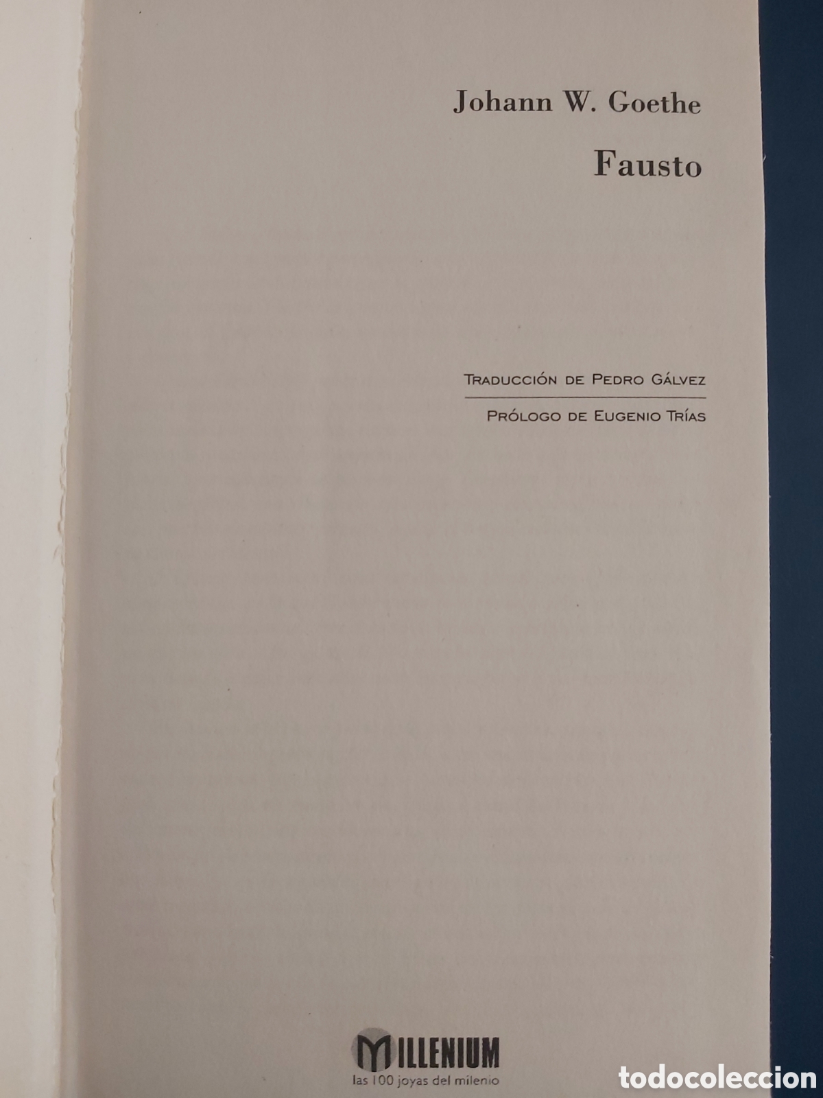 Libros de segunda mano: FAUSTO $ JOHANN W. GOETHE $ - Foto 3