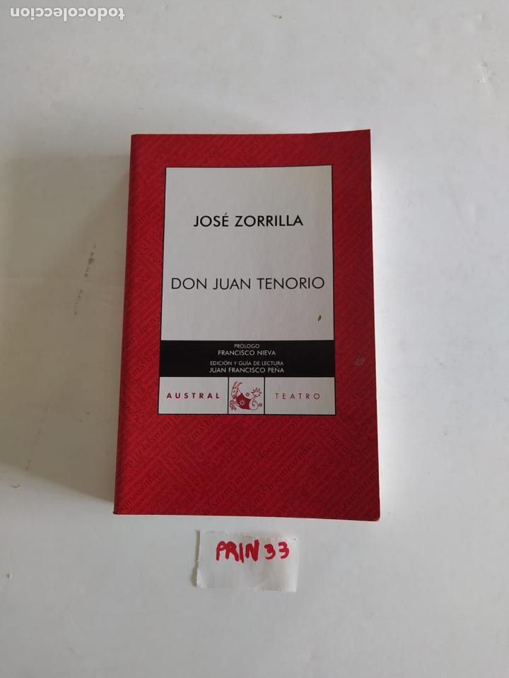 Libros de segunda mano: Don Juan Tenorio - Foto 1