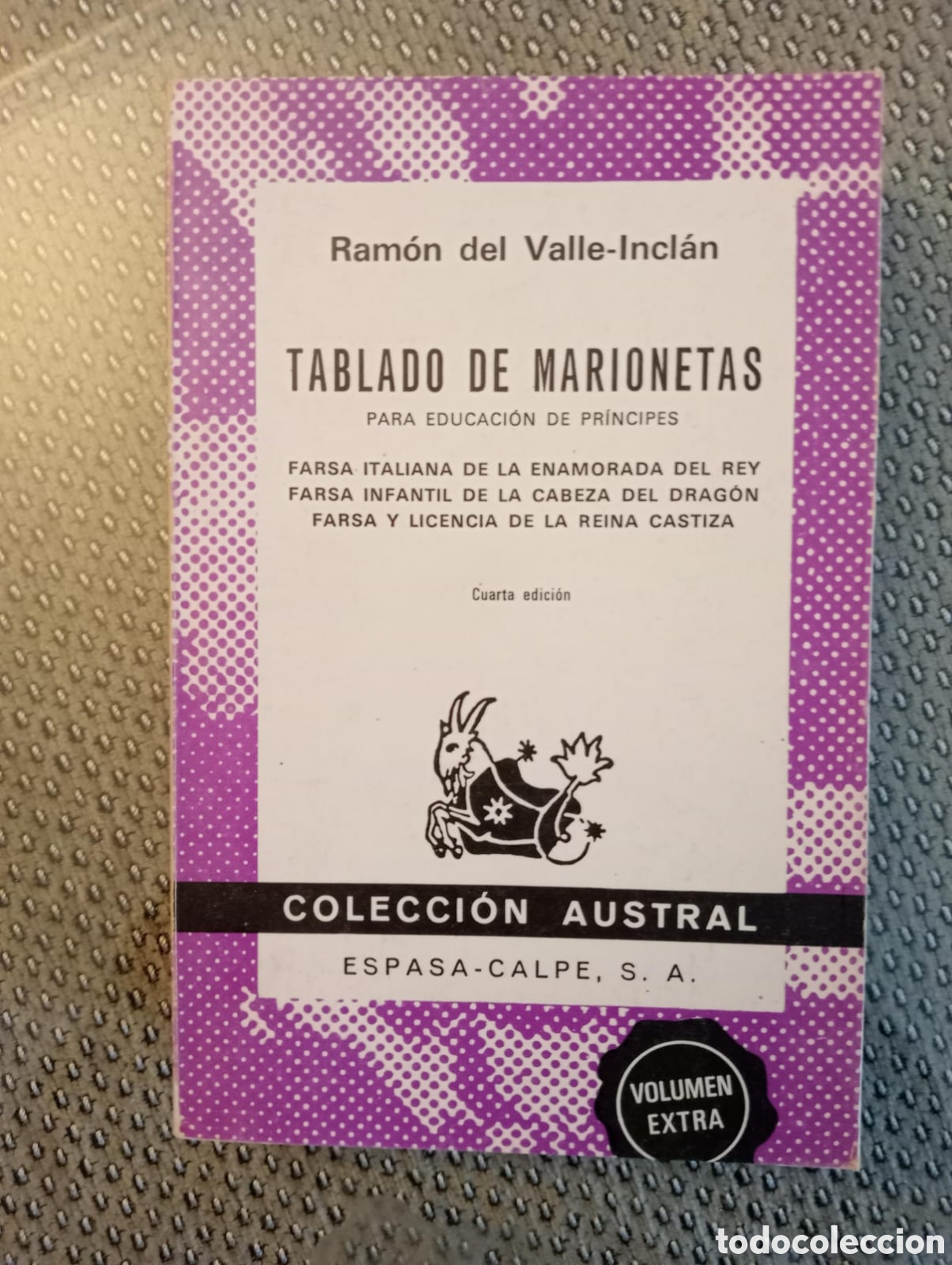 Libros de segunda mano: Tablado de marionetas / Ram&oacute;n del Valle-Incl&aacute;n - Foto 1