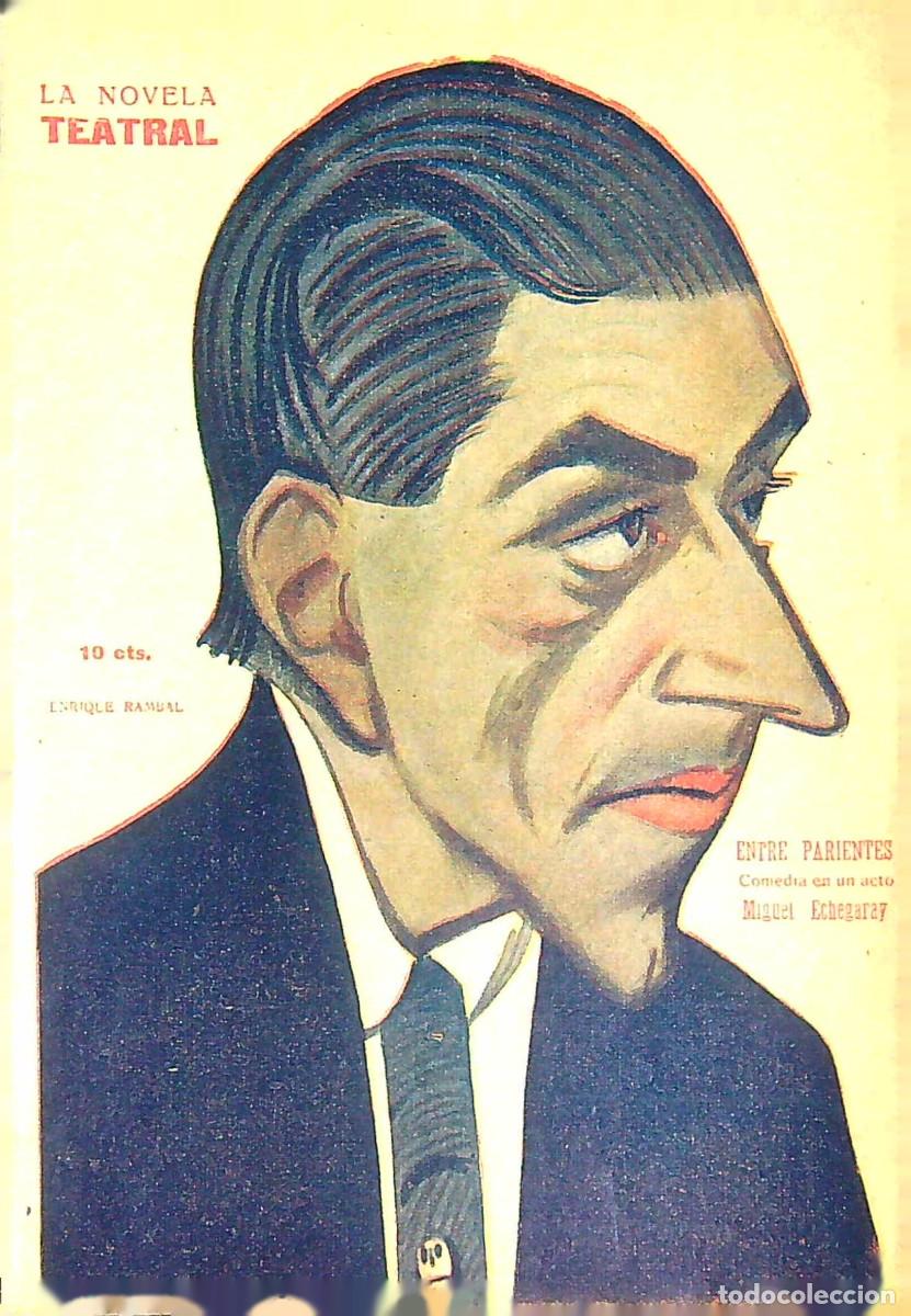 Livros em segunda m&atilde;o: LA NOVELA TEATRAL - N&ordm; 120 - A&Ntilde;O IV - MARZO 1919 - MADRID - ENTRE PARIENTES
