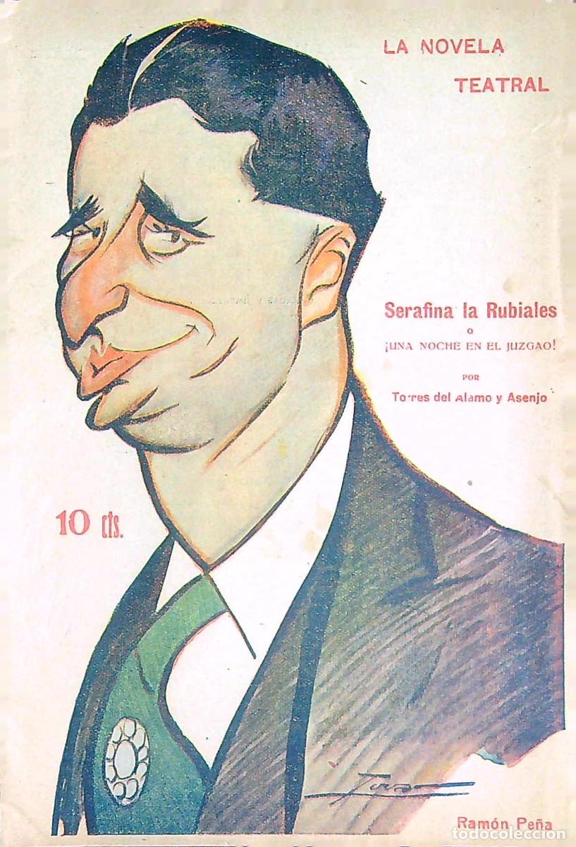 Livros em segunda m&atilde;o: LA NOVELA TEATRAL - N&ordm; 22 - A&Ntilde;O II - MAYO 1917 - MADRID - SERAFINA LA RUBIALES