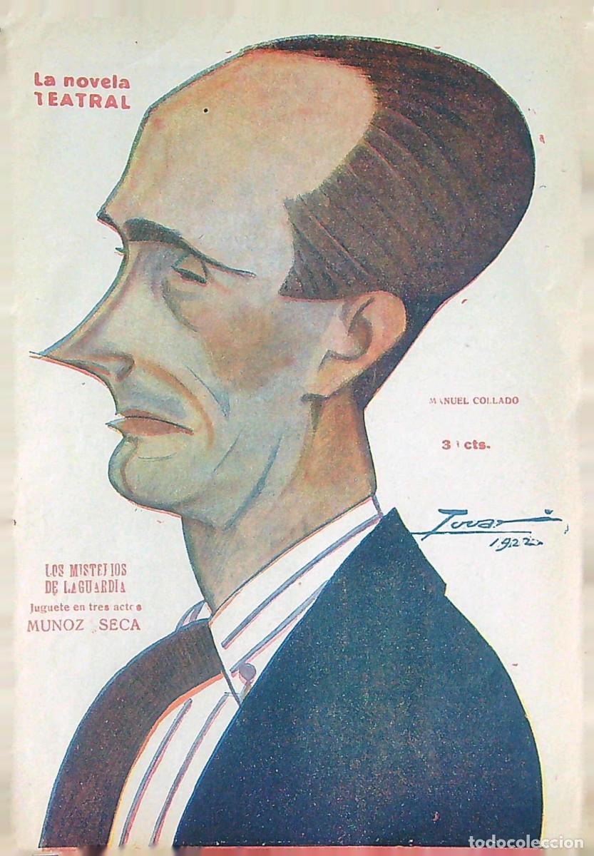 Livros em segunda m&atilde;o: LA NOVELA TEATRAL - N&ordm; 288 - A&Ntilde;O VII - MAYO 1922 - MADRID - LOS MISTERIOS DE LA GUARDIA