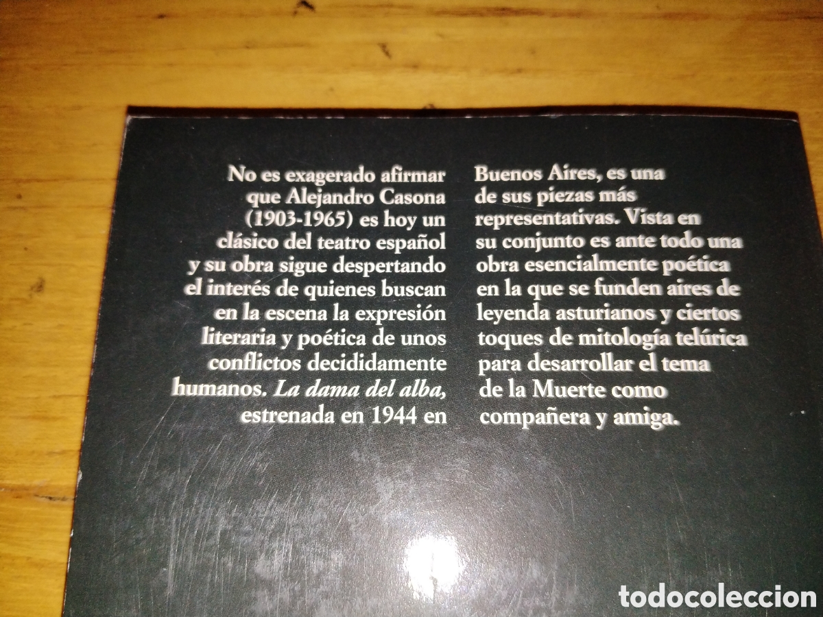Libros de segunda mano: La dama de Alba. Alejandro Casona. C&aacute;tedra. - Foto 2