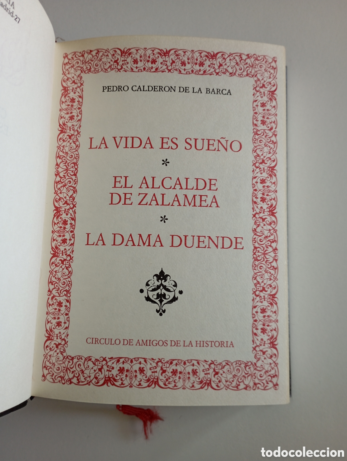 Libros de segunda mano: Pedro Calder&oacute;n de la Barca - Foto 3