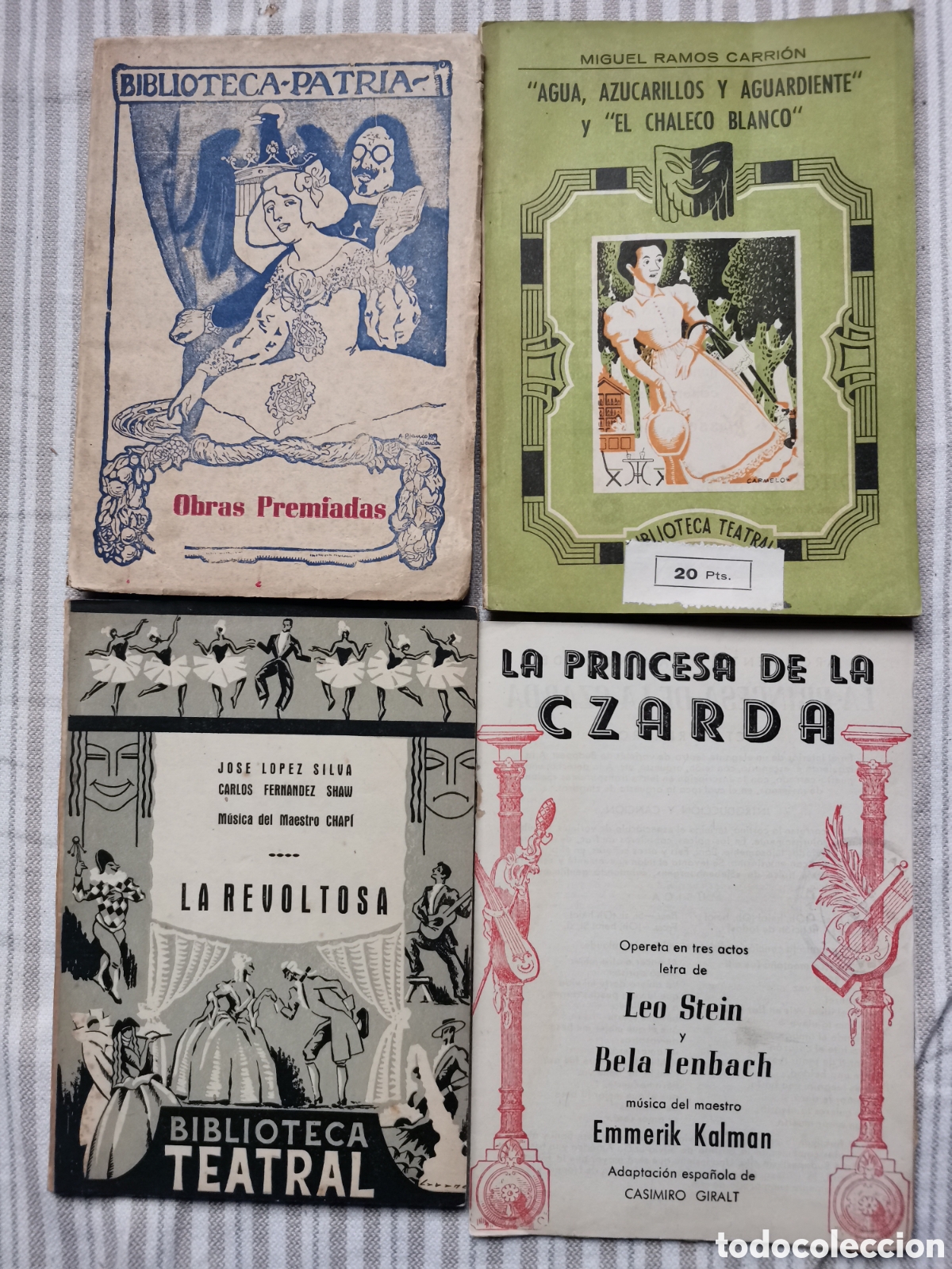 Libros de segunda mano: 4 obras de teatro biblioteca teatral - Foto 1