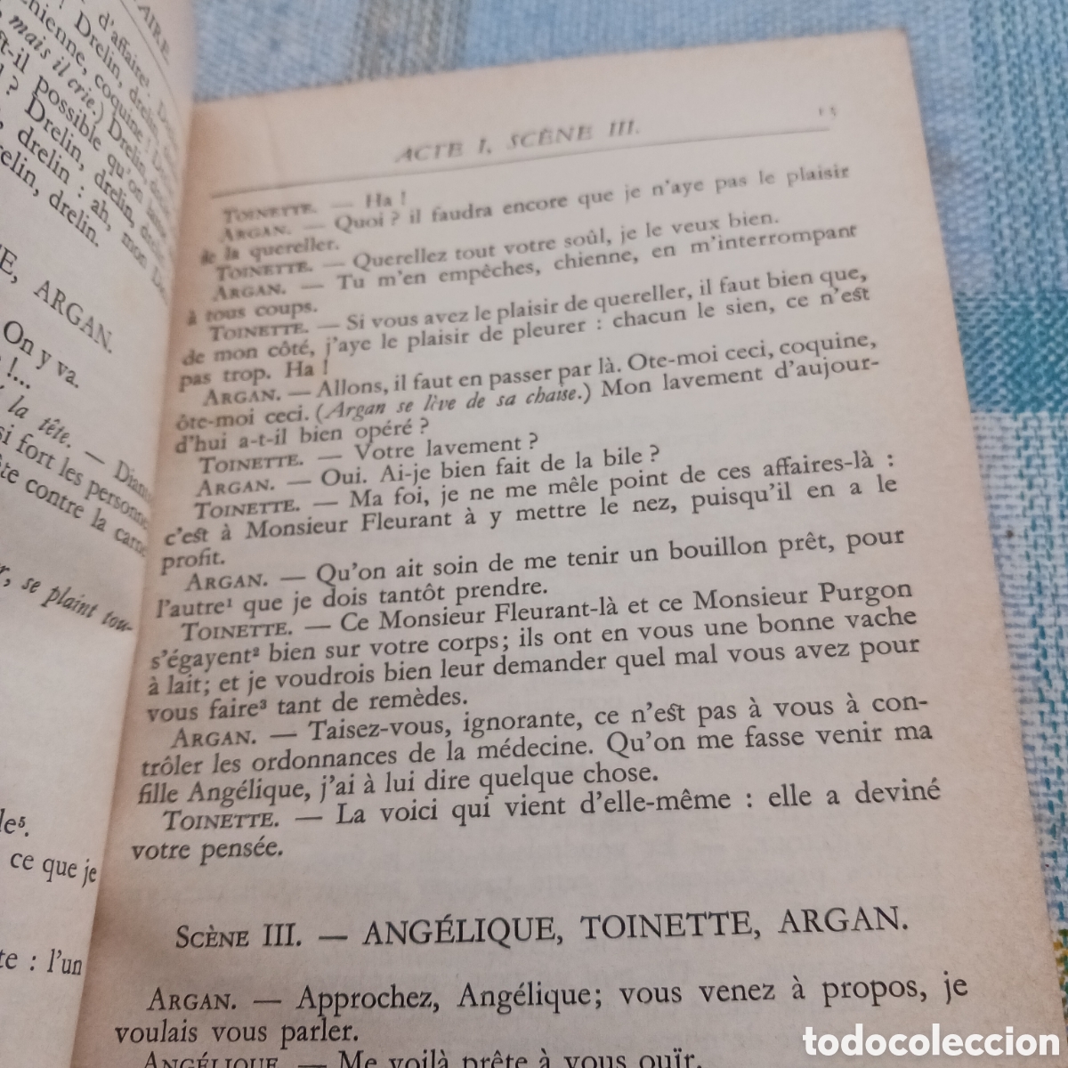 Libros de segunda mano: Le Malade Imaginaire de Moli&egrave;re - Foto 7