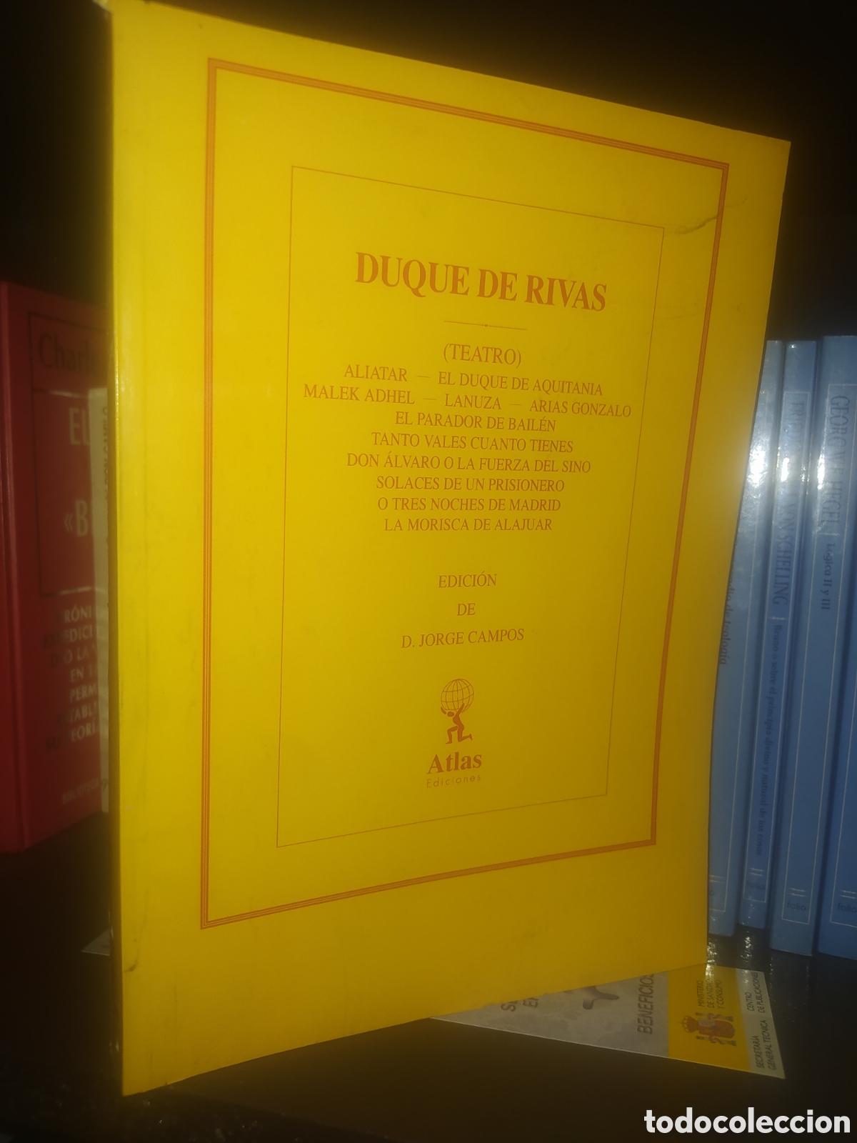 Libros de segunda mano: Duque de Rivas. Teatro. - Foto 1