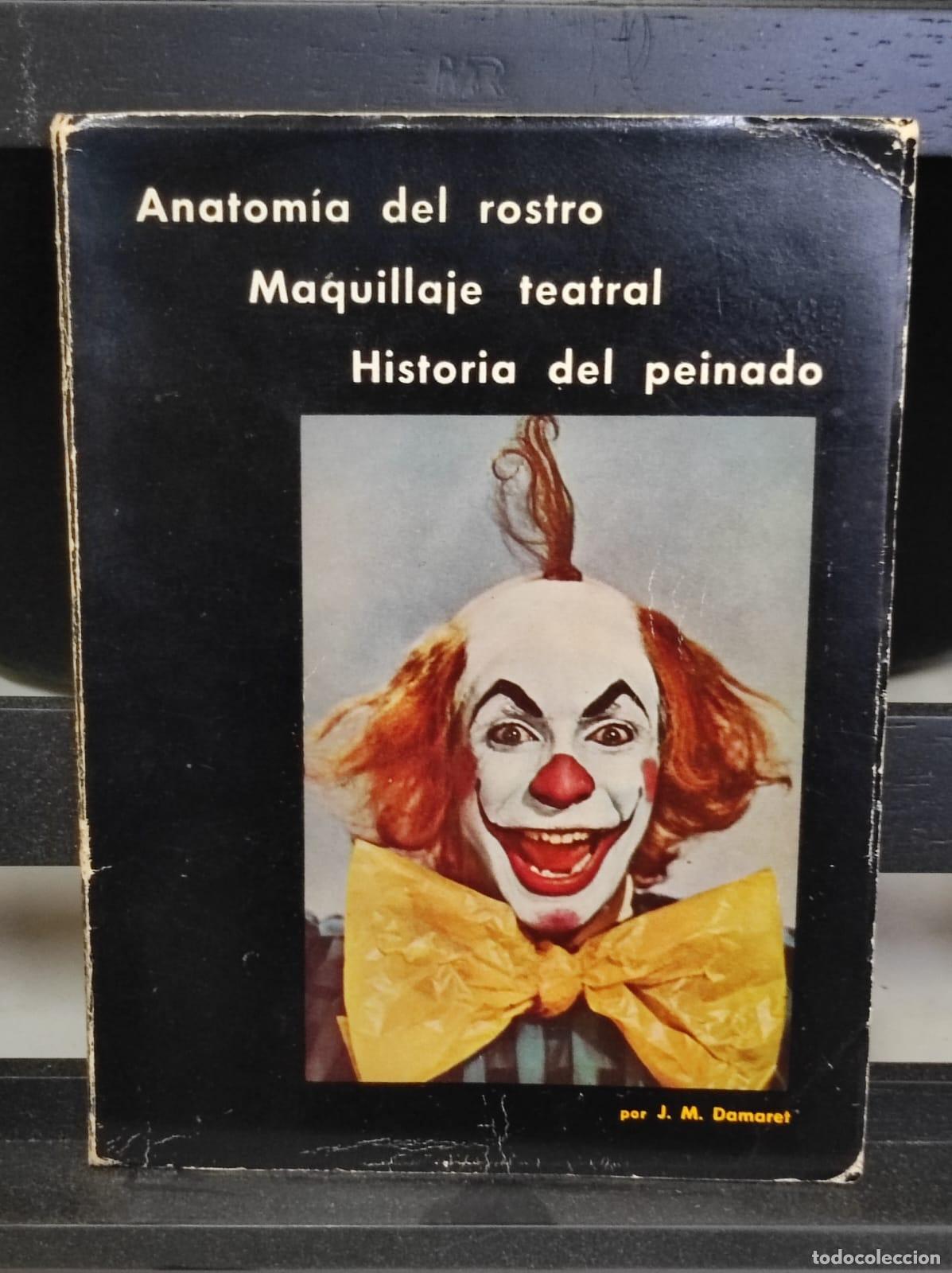Libros de segunda mano: ANATOM&Iacute;A DEL ROSTRO, MAQUILLAJE TEATRAL, HISTORIA DEL PEINADO (IB7088BD)