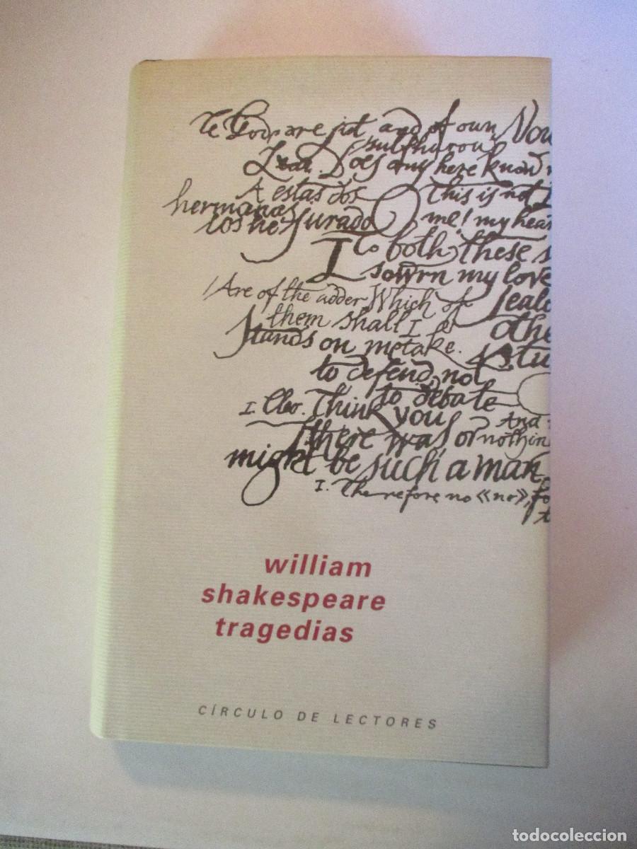 Libros de segunda mano: WILLIAM SHAKESPEARE Tragedias (Hamlet , Otelo , Macbeth ) W26303 - Foto 1