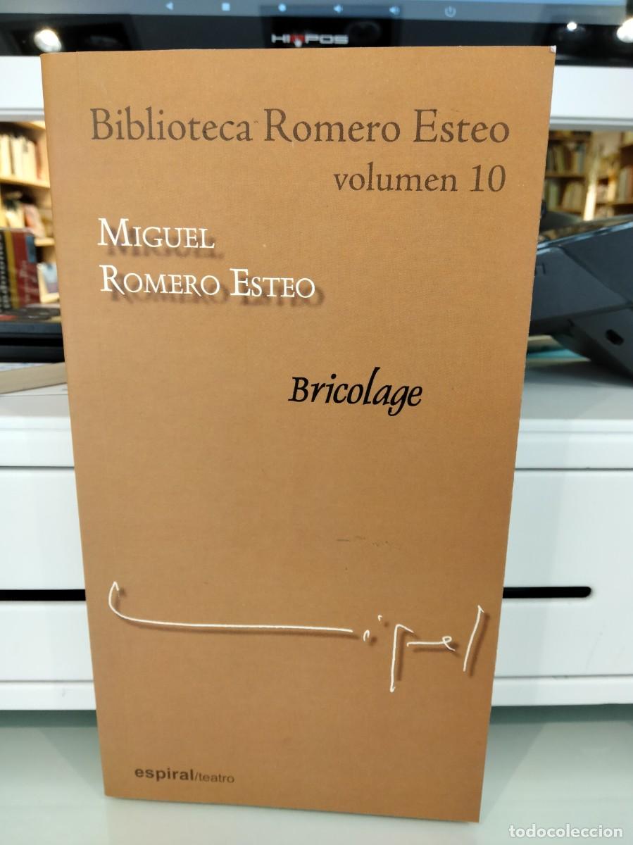 Libros de segunda mano: Bricolage - Miguel Romero Esteo - Foto 1