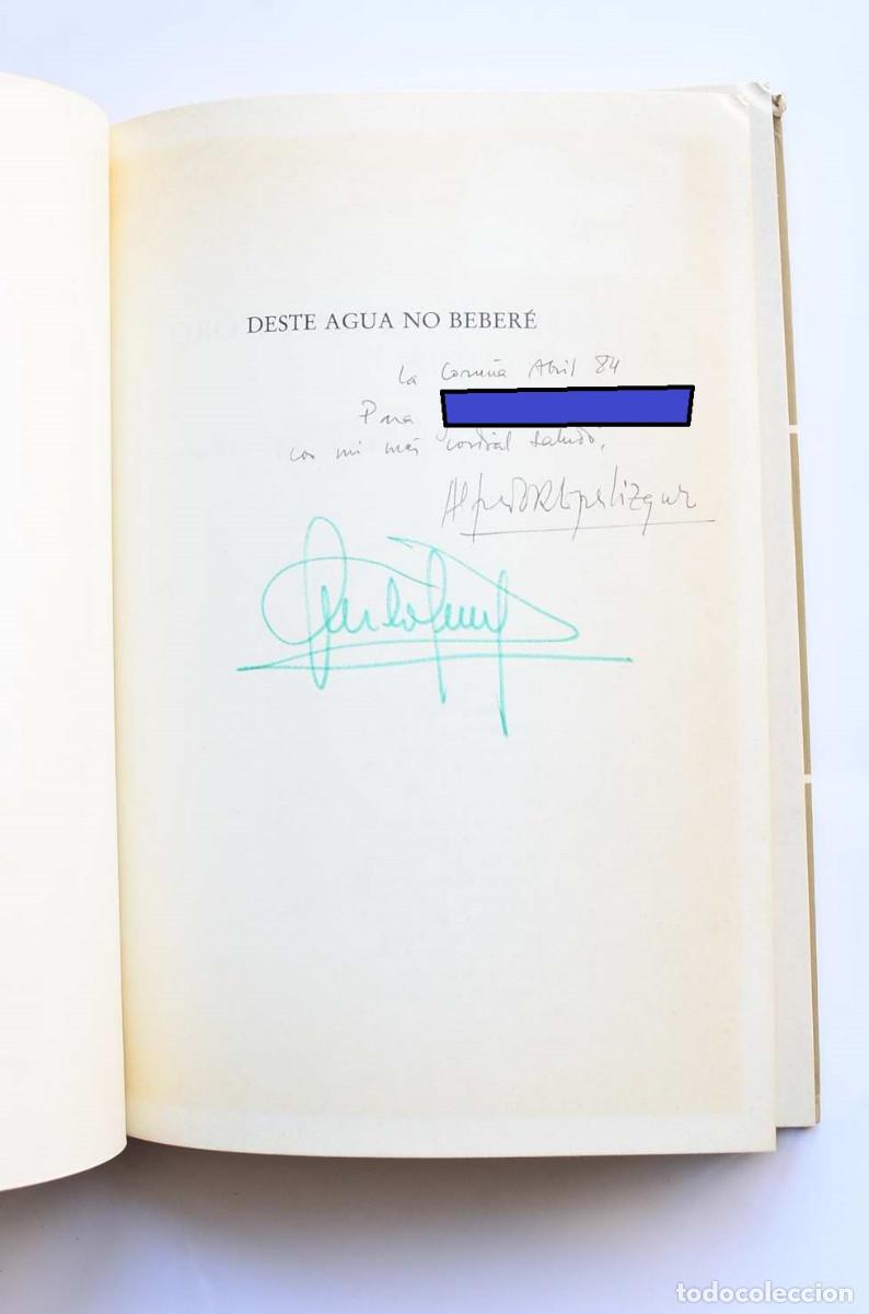 Libros de segunda mano: Deste agua no beber&eacute; - CLARAMONTE, Andr&eacute;s de - Foto 3