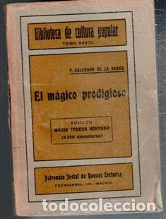 Libros de segunda mano: El m&aacute;gico prodigioso, P. Calder&oacute;n de la Barca - Foto 1