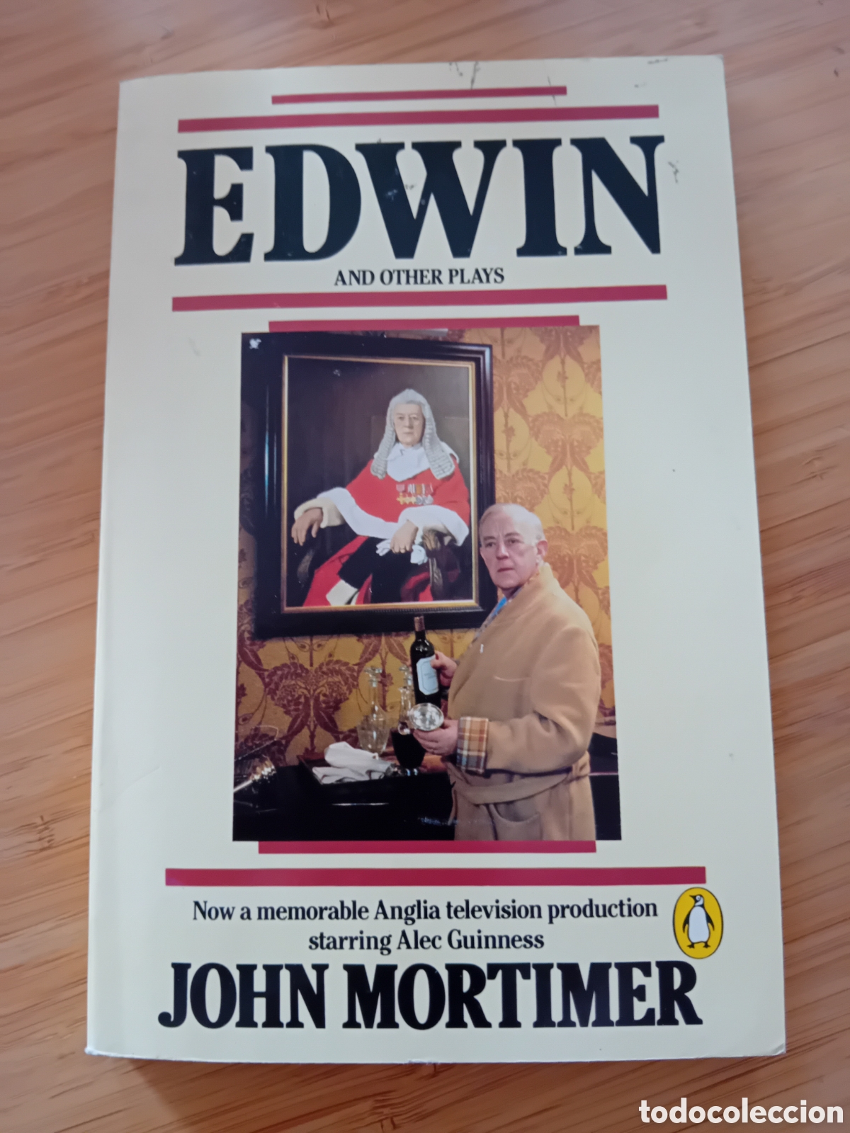 Libros de segunda mano: (ingles) Edwin and others plays - John Mortimer (Penguin 1984) - Foto 1