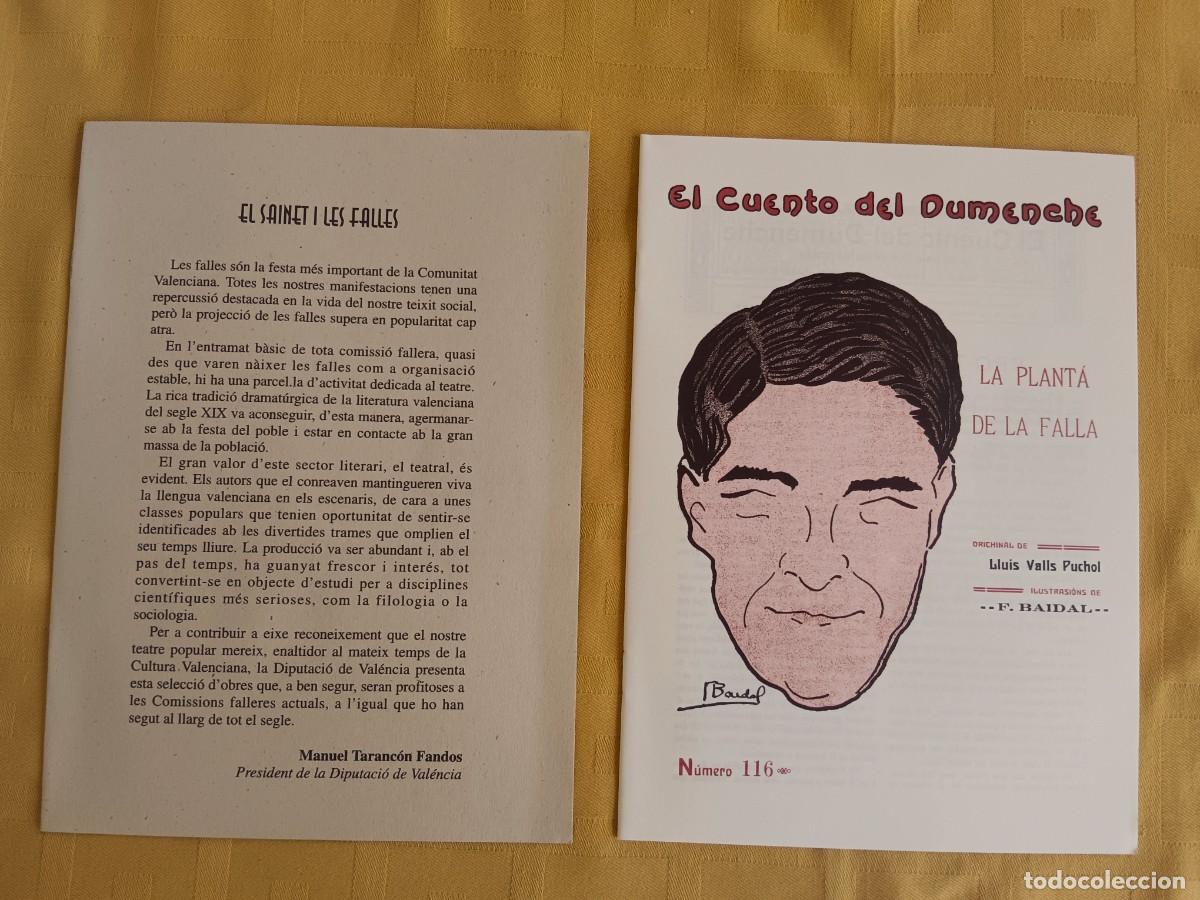 Libros de segunda mano: EL SAINET I LES FALLES - VV.AA. - Foto 4