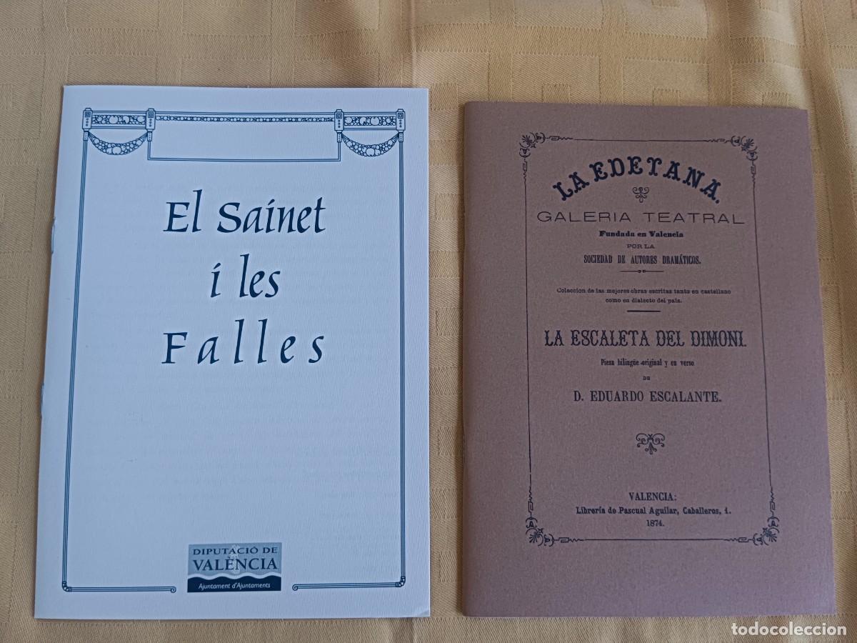 Libros de segunda mano: EL SAINET I LES FALLES - VV.AA. - Foto 2