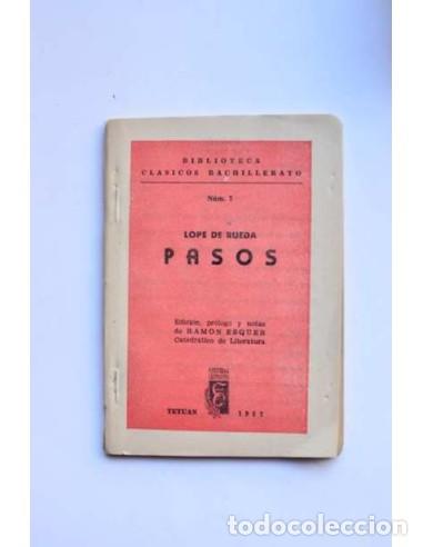 Libros de segunda mano: Pasos - RUEDA, Lope de - Foto 1