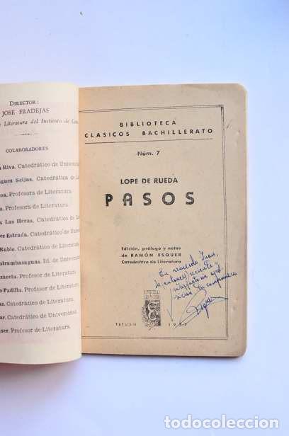Libros de segunda mano: Pasos - RUEDA, Lope de - Foto 2