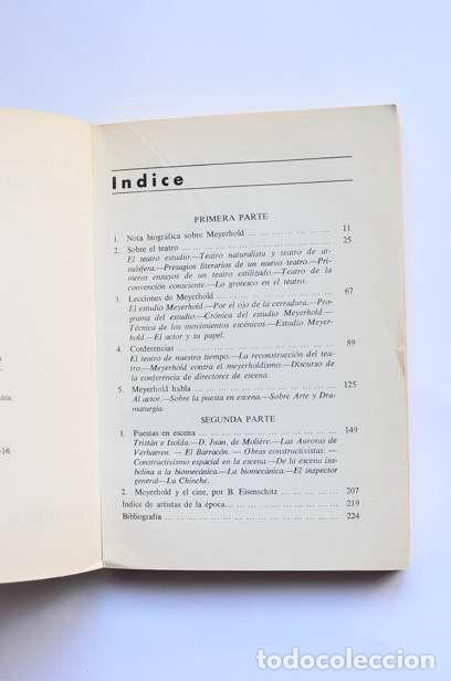 Libros de segunda mano: Teor&iacute;a teatral - MEYERHOLD, Vsevelod - Foto 3